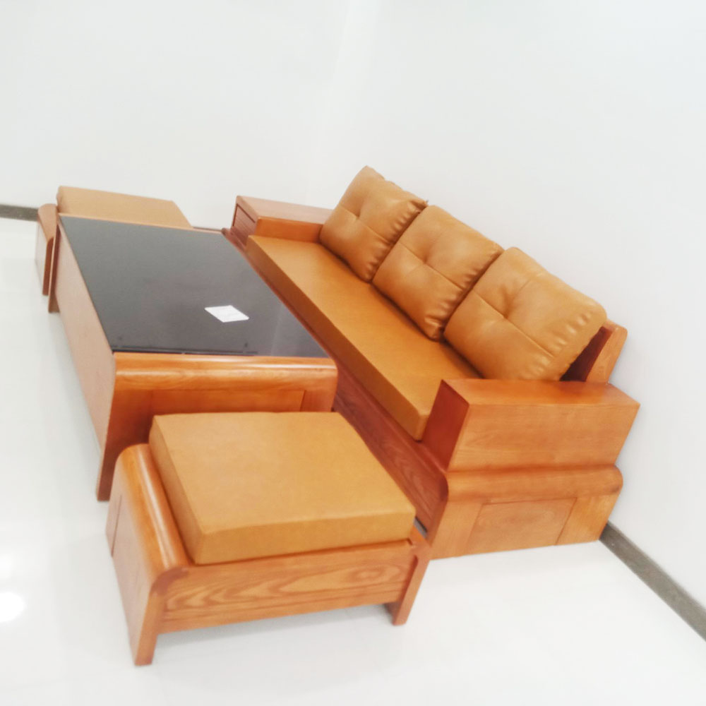 bộ bàn ghế gỗ phòng khách giá rẻ